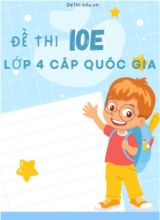 Bộ đề thi IOE Lớp 4 cấp quốc gia